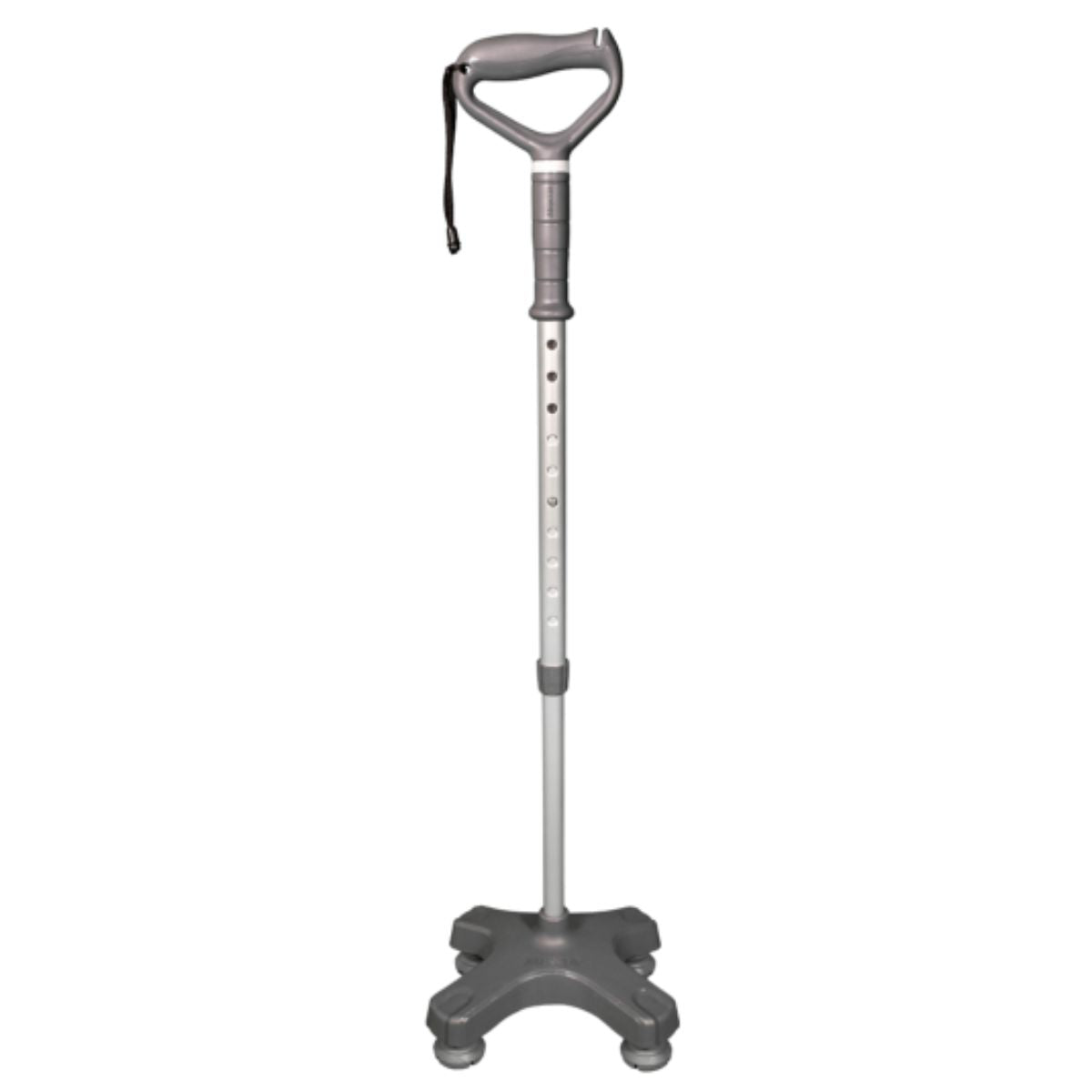 Cadeira de Rodas Motorizada Scooter Elétrica Scott S Ottobock - Vermelho + Bengala 4 Pontas Com Apoio Mercur Grafite