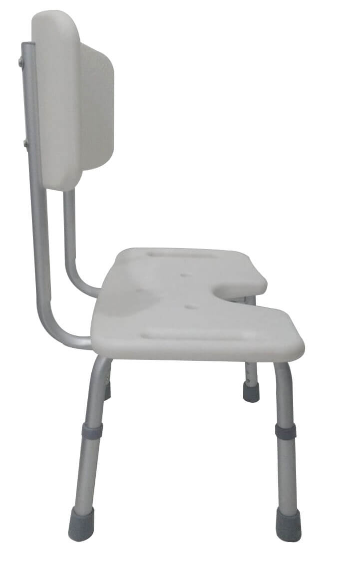 Cadeira de Banho Capacidade de 150kg com Encosto Astra
