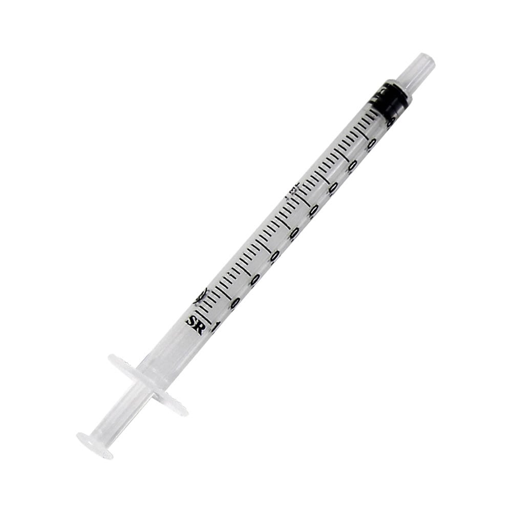 Seringa Descartável S/ Agulha Bico Slip 3ml Sr - Kit com 100 Unidades