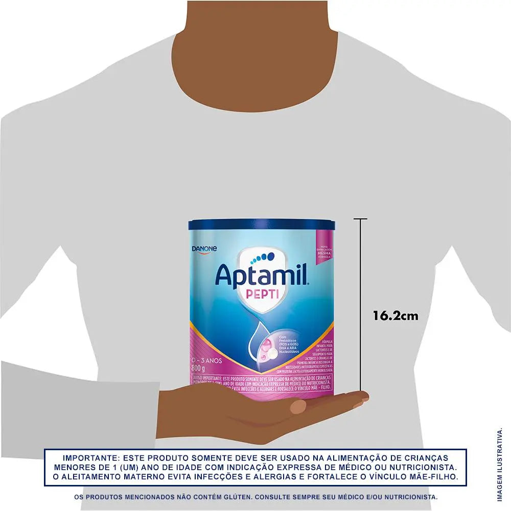 Aptamil Pepti 800g + E-book: Rótulos Alimentares