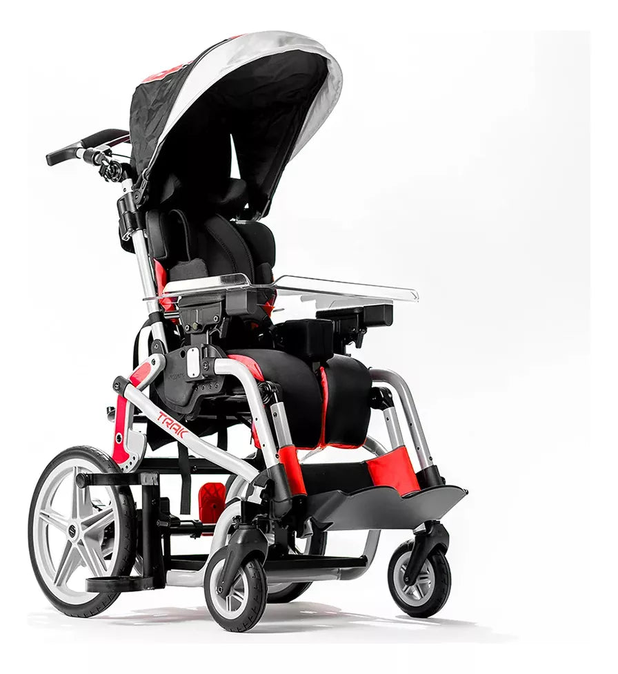 Carrinho Postural Infantil Trak - 14 - Vermelho até 36 Kg - Leggero