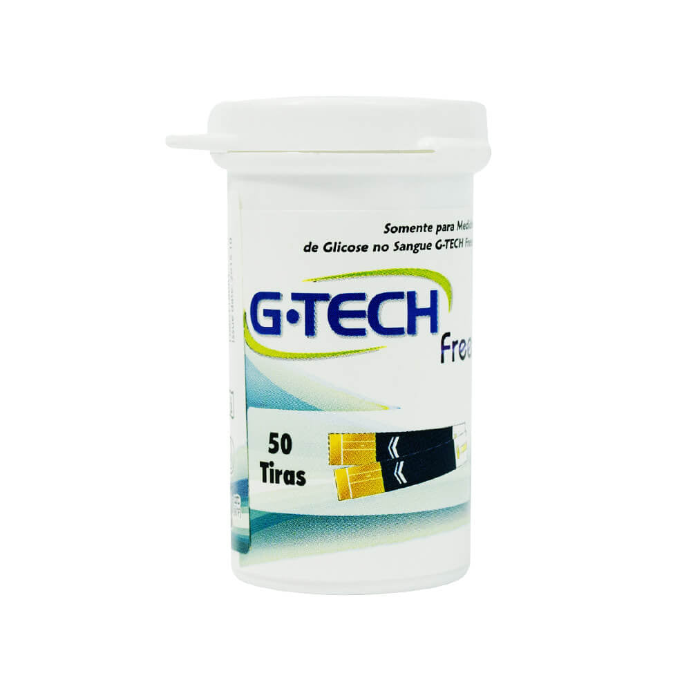 Tira Glicemia G-Tech com 50 unidades G-Tech