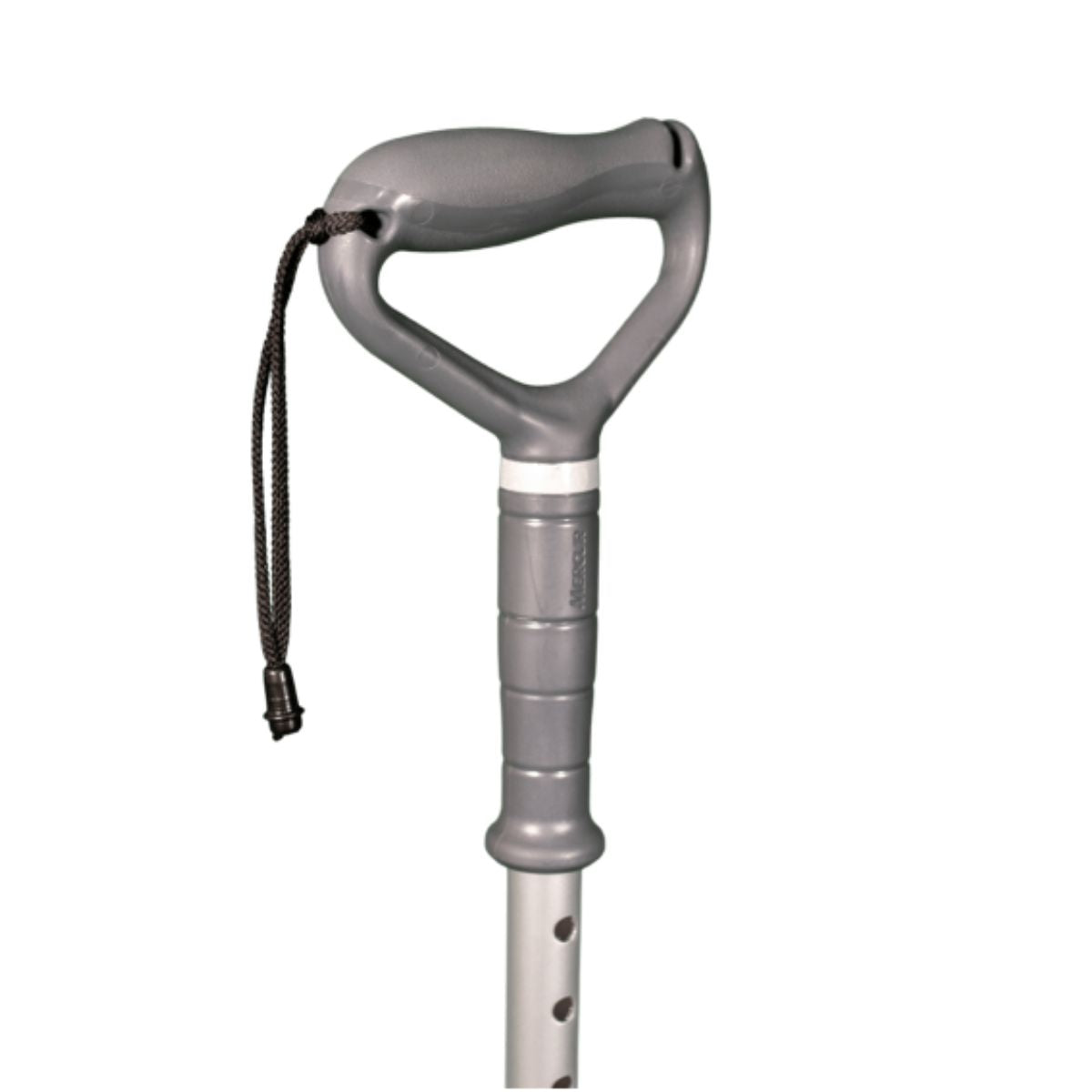 Cadeira de Rodas Motorizada Scooter Elétrica Scott S Ottobock - Vermelho + Bengala 4 Pontas Com Apoio Mercur Grafite