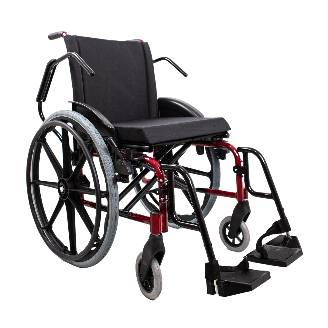Cadeira de Rodas KE Pedal Fixo - Ortobras