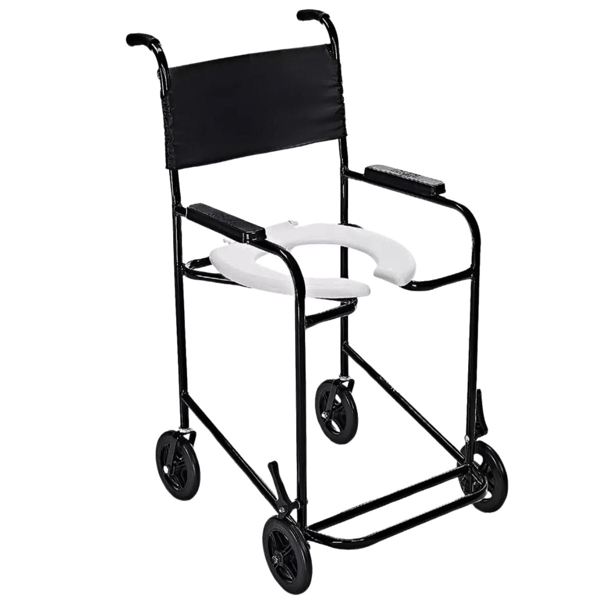 Cadeira de Banho Higiênica Simples PL 201 Prolife + 2 Lenço Para Banho e Higienização 30cm X 35cm com 100 Cremer