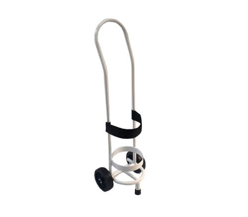 Carrinho para Transporte de Cilindro de Oxigênio 10 lts Protec