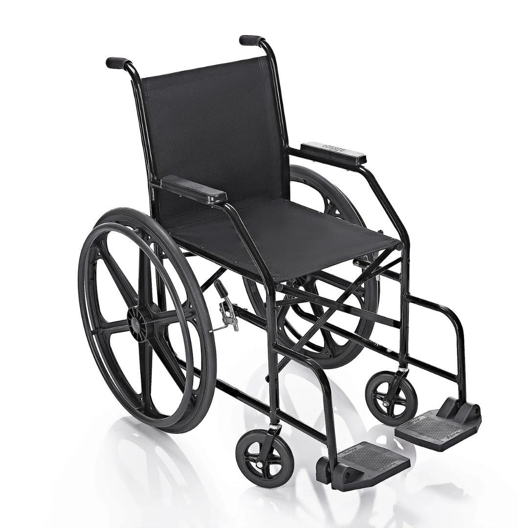 Cadeira de Rodas Simples 40cm Prolife PL 001 + Almofada 40x40 Reaviva