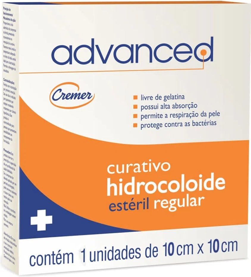 Curativo Hidrocoloide Estéril Advanced Cremer