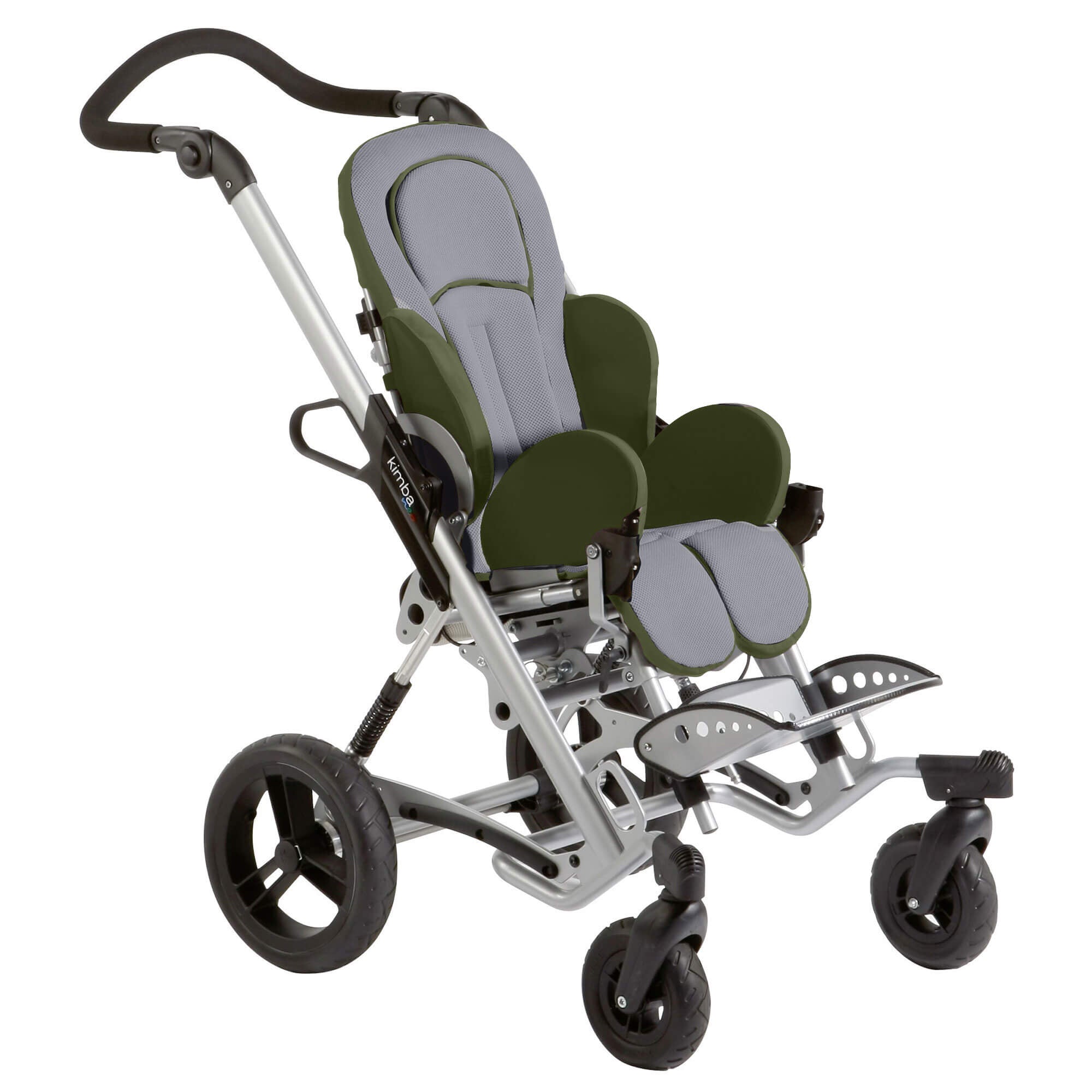 Carrinho Kimba Neo 2 Assento 26-35cm Verde/Cinza Ottobock
