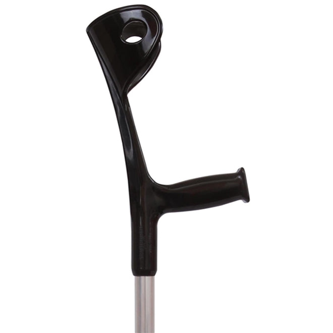 Muleta Canadense Fixa Premium 7/8 Par Preto Sequencial