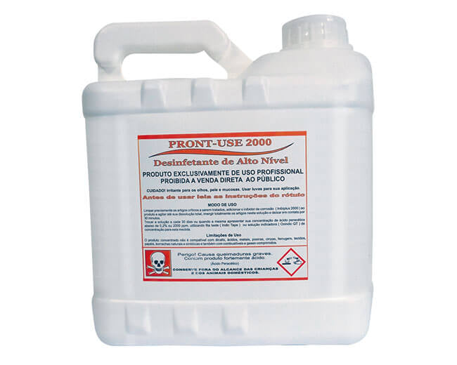 Ácido Peracético 0,2% 5000 ml Pront-Use 2000 Prolink