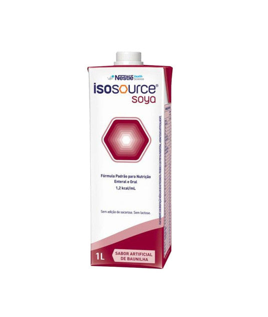 (Kit 5 Un) Isosource 1.2 1000ml - Nestle + E-book Impacto da nutrição enteral na qualidade de vida