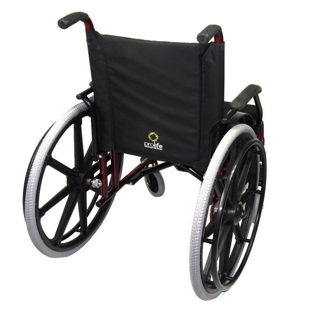 Cadeira de Rodas Elite 44cm Pés Retrateis Azul Prolife