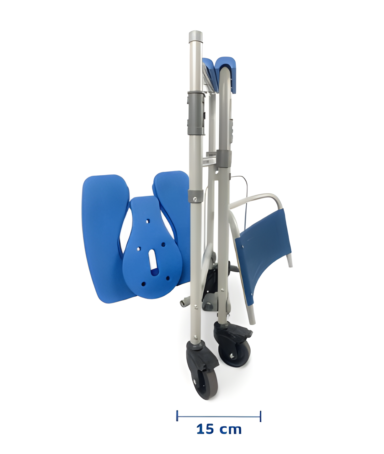 Cadeira de Banho Dobrável e Desmontável D45 (150 kg) - Dellamed