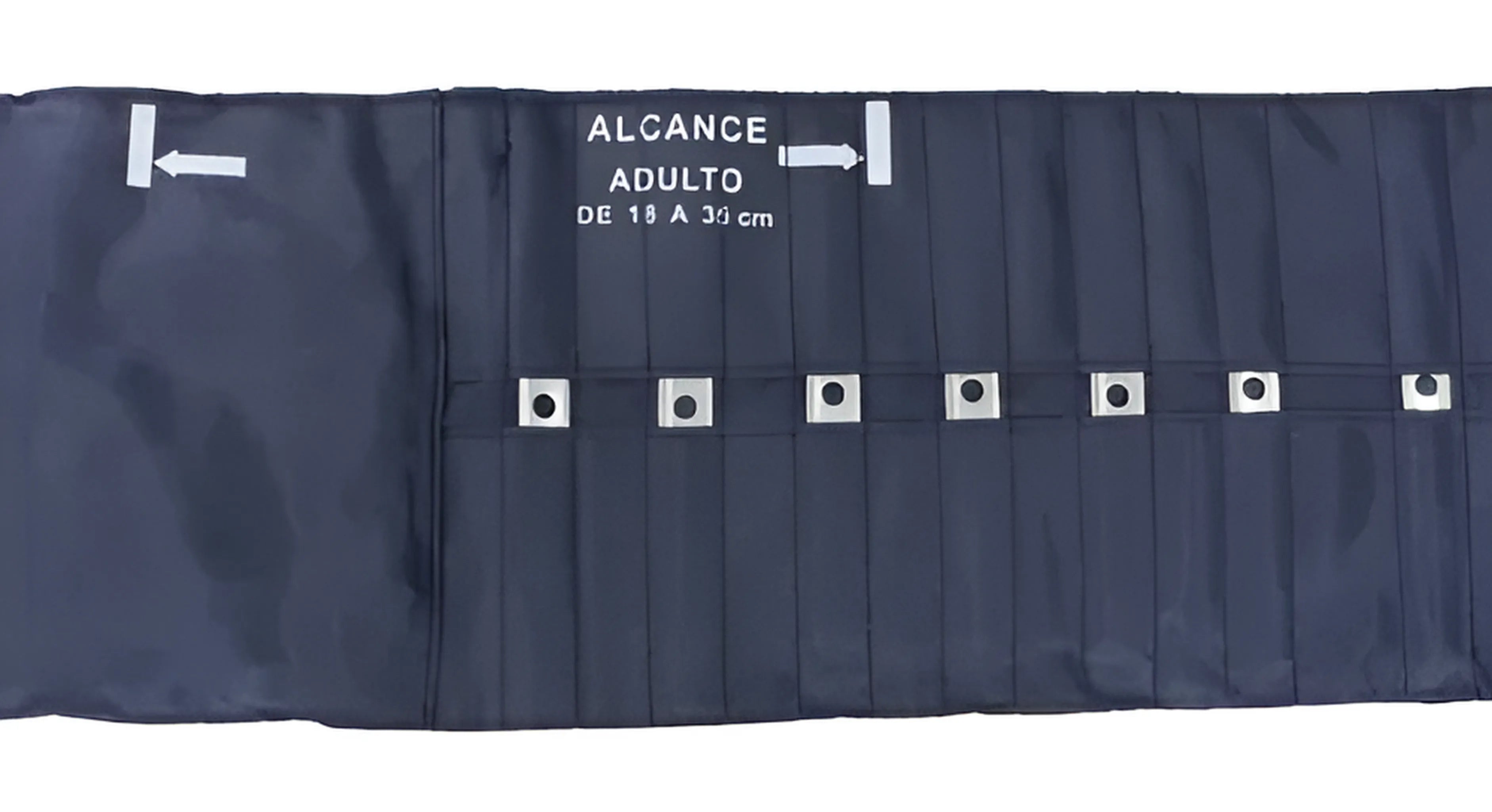 Aparelho Pressão Adulto em Nylon c/ Fecho Metal Braca c/ Esteto - Premium