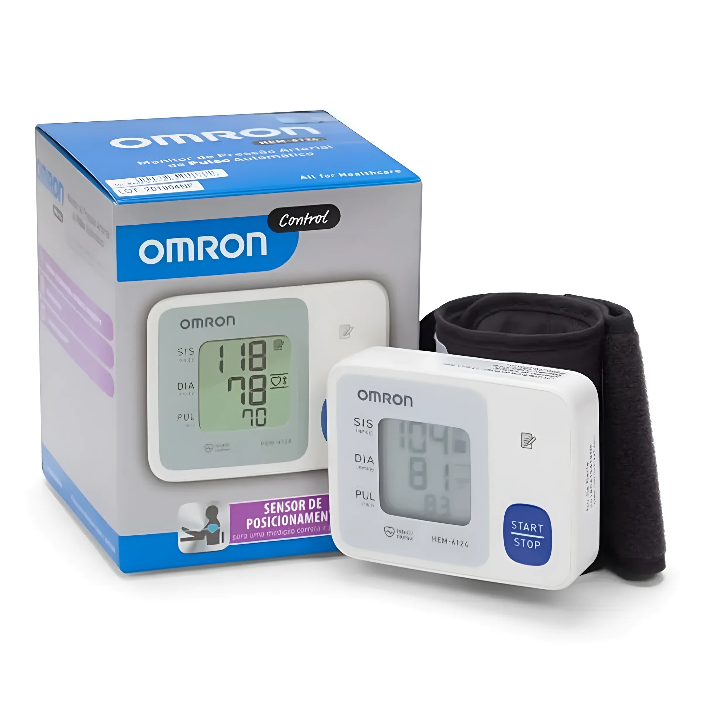 Aparelho de Pressão Arterial de Pulso HEM-6124 Omron