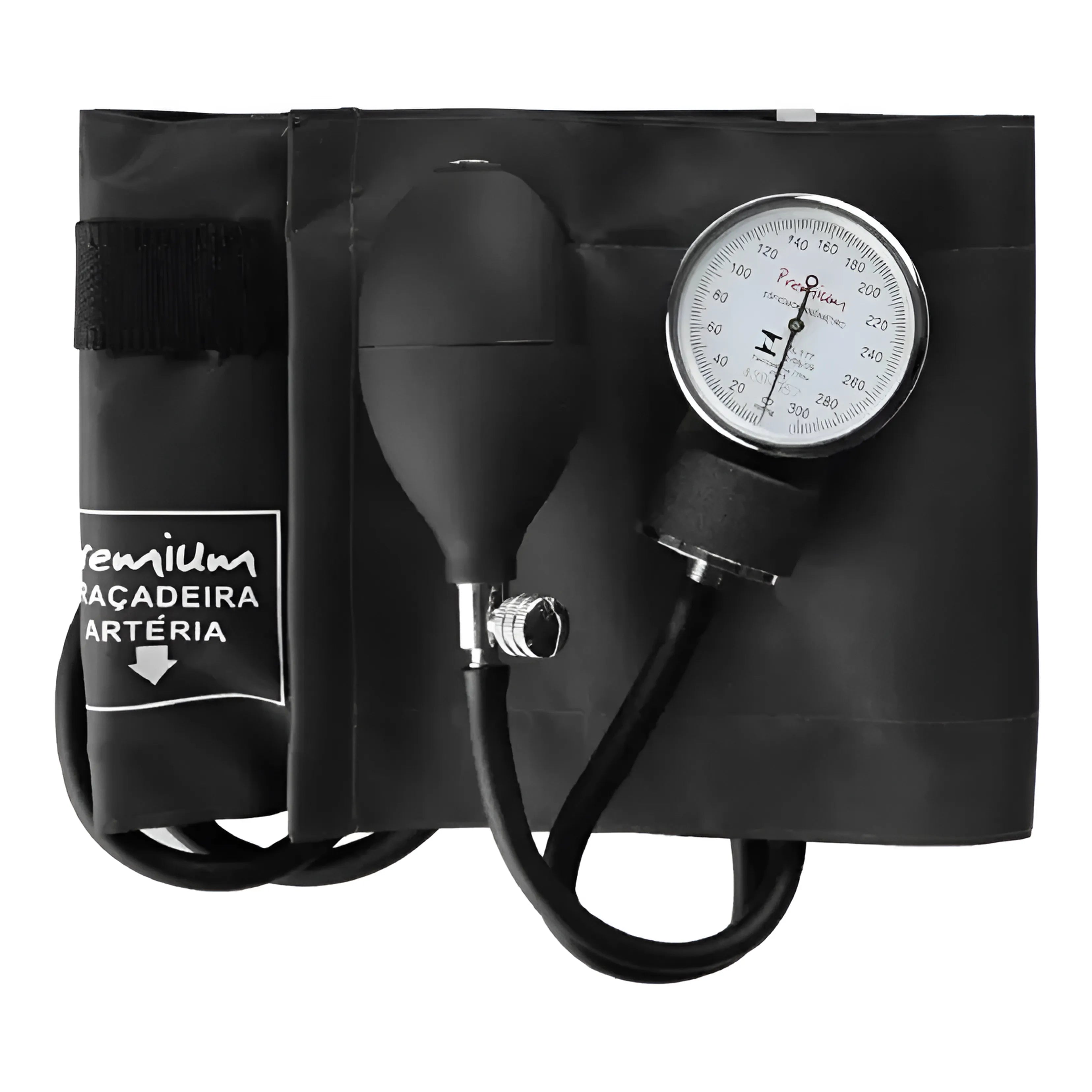 Aparelho Pressão Adulto Fecho Velcro Braçadeira Nylon Premium