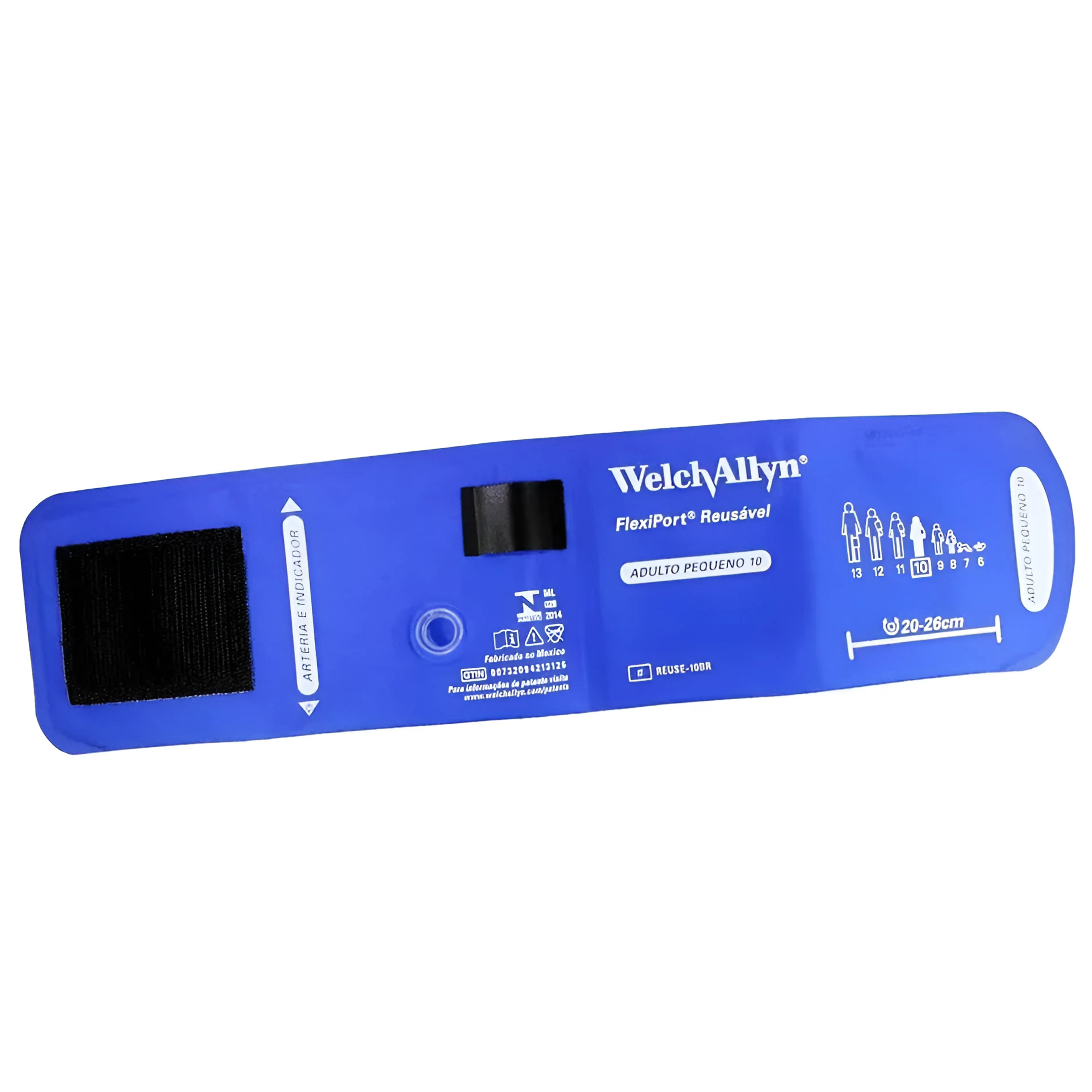 Braçadeira Welch Allyn Adulto Pequeno 10 - 20 a 26cm Flexiport