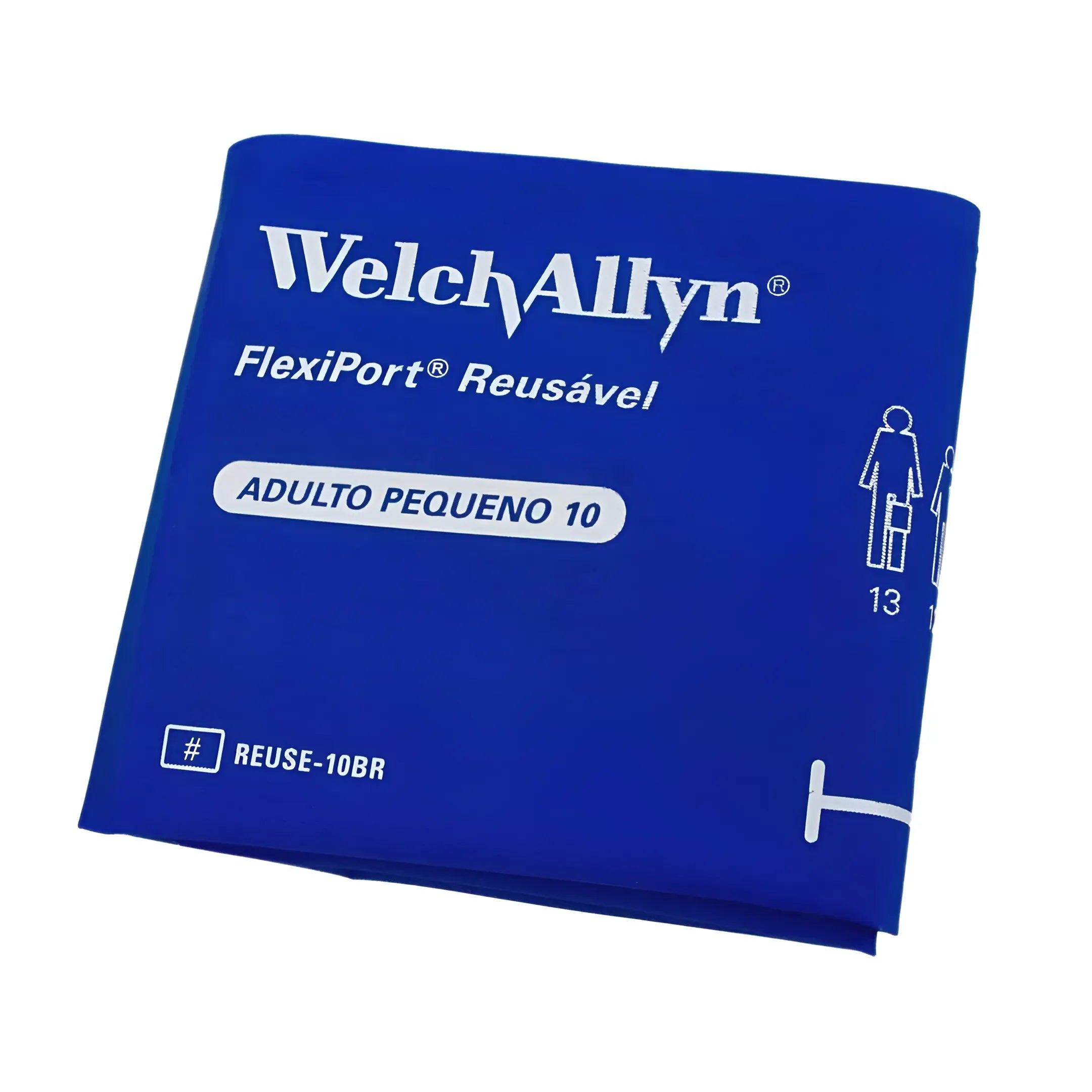 Braçadeira Welch Allyn Adulto Pequeno 10 - 20 a 26cm Flexiport
