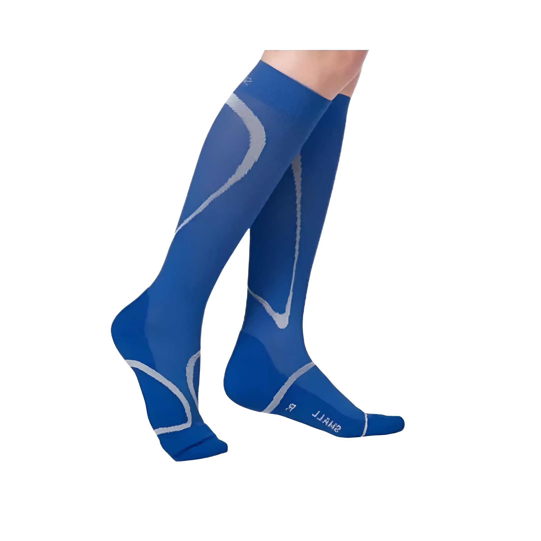 Meia Esportiva Performance 20/30mmHg AD Panturrilha Azul Sigvaris + E-book