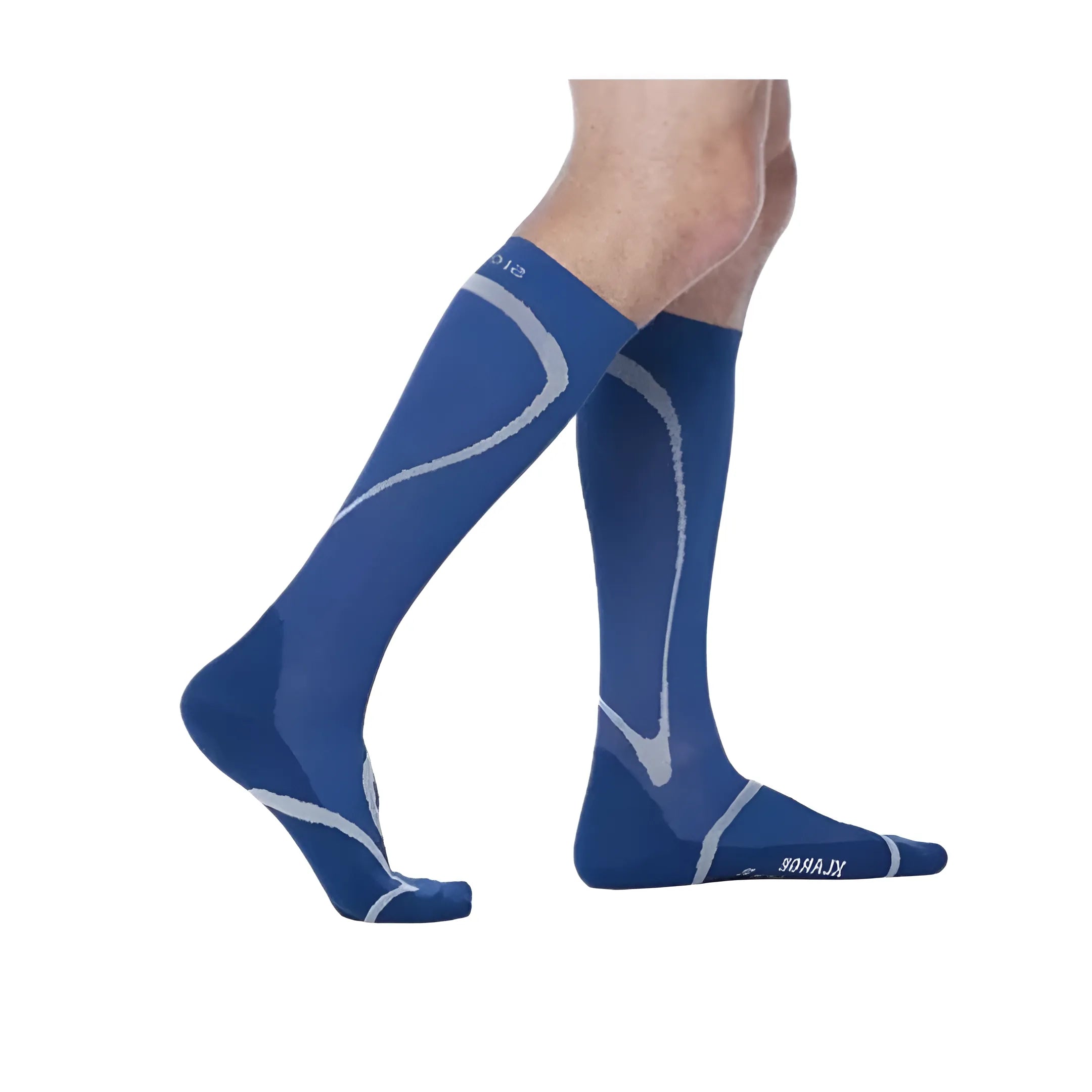 Meia Esportiva Performance 20/30mmHg AD Panturrilha Azul Sigvaris + E-book