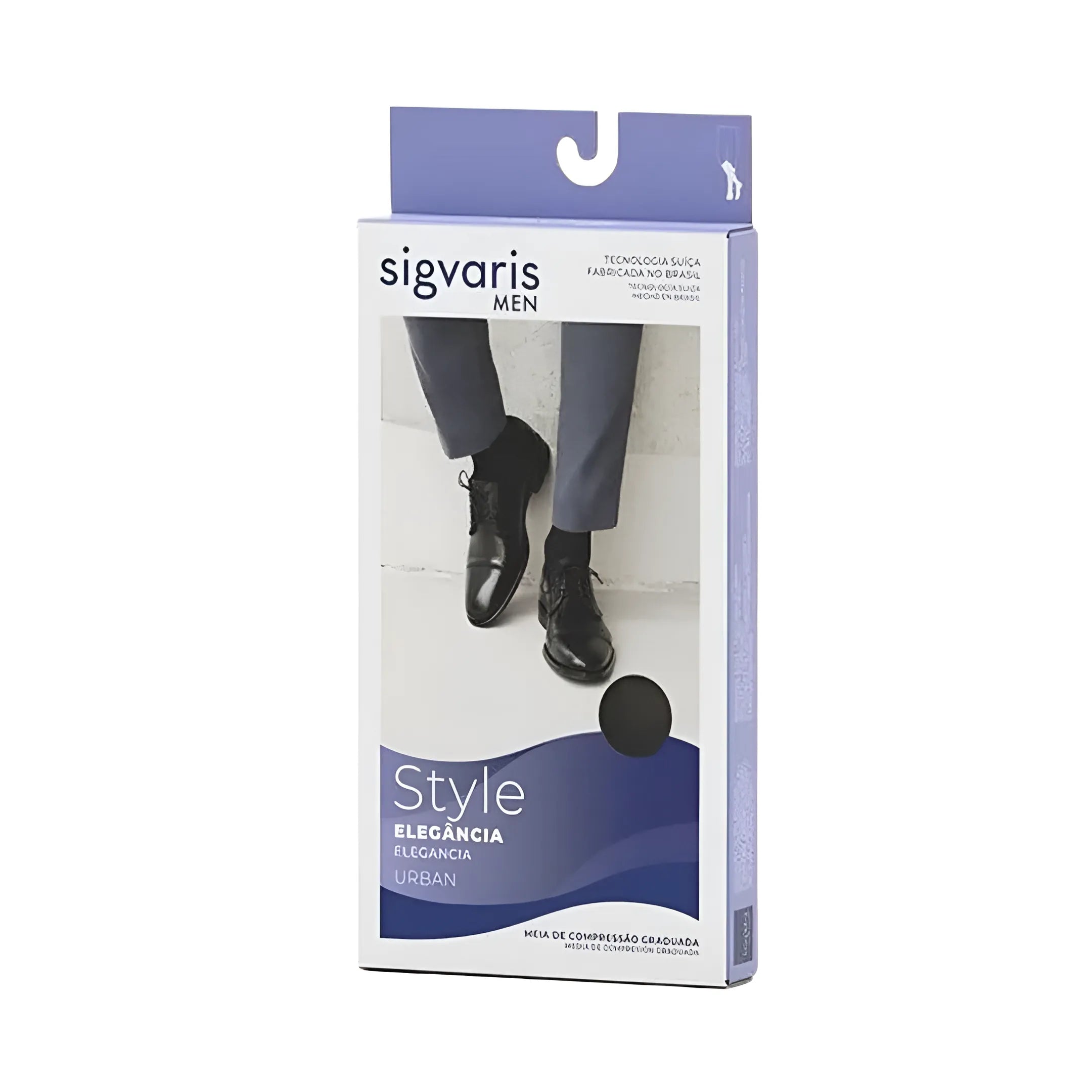 Meia Sigvaris 3/4 Masculina 15-20 mmHg Actitud Lisa + E-book