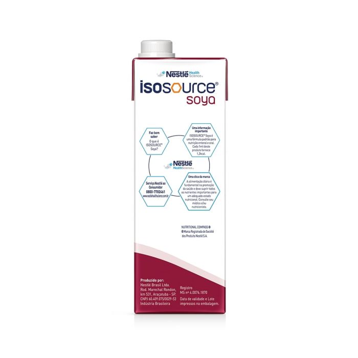 Isosource Soya 1.2kcal 1000ml Nestle