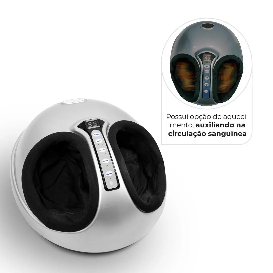 Massageador de Pés com Ação Terapêutica Shiatsu - Dellamed