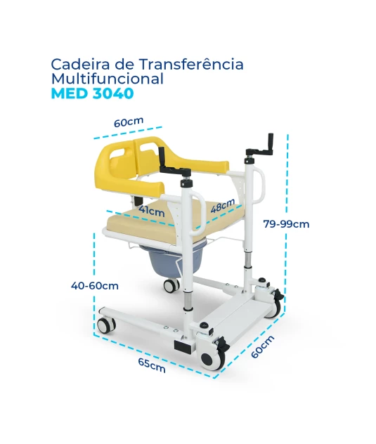 Cadeira de Transferencia Multifuncional Live Well