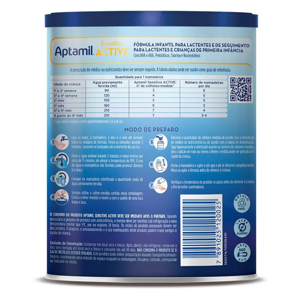 Aptamil Sensitive Active 800g - Danone