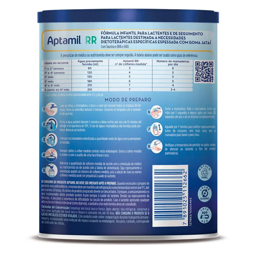 Aptamil A.R Lata 400g Danone