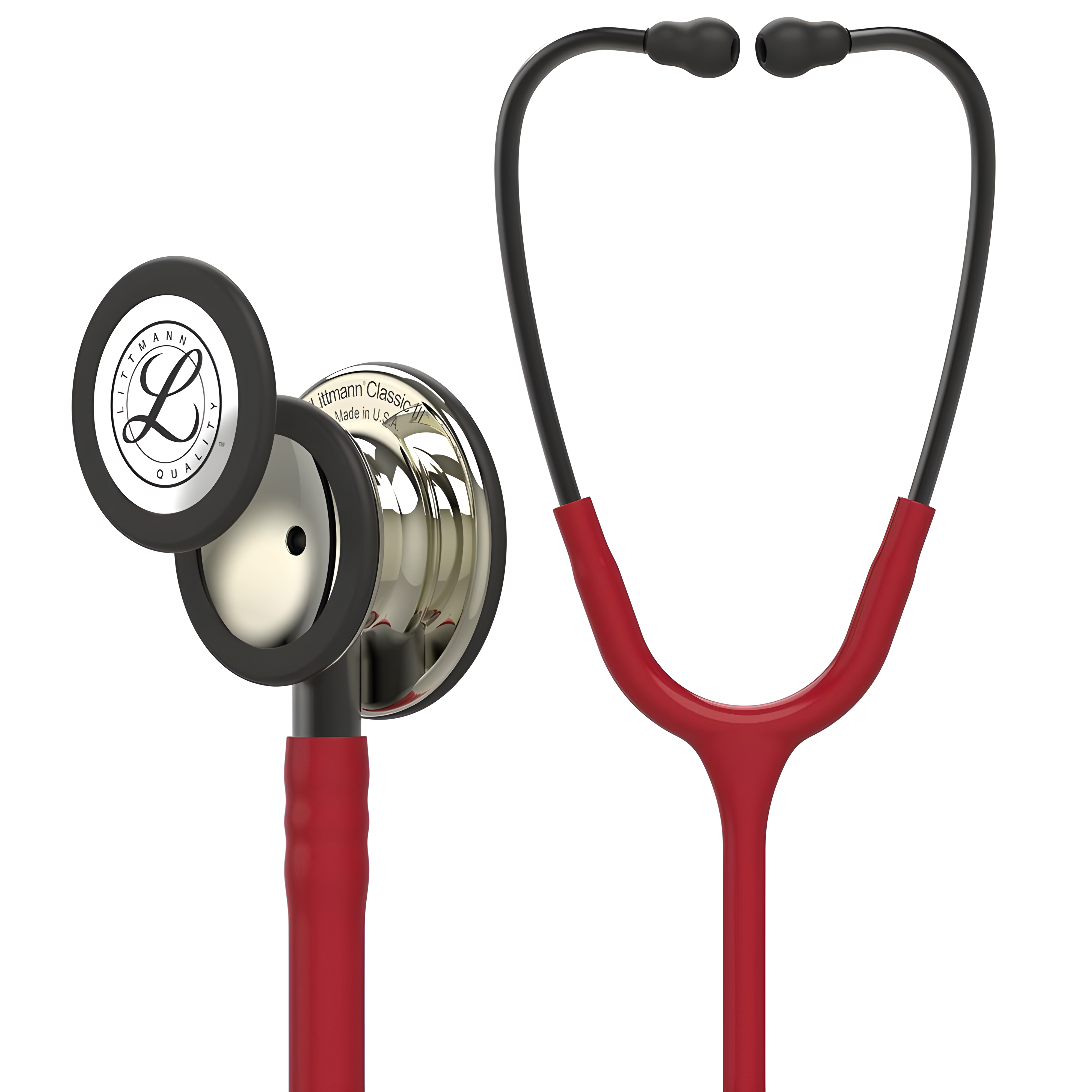 Estetoscópio Littmann Classic III Adulto Vinho Edition Champagne 3M