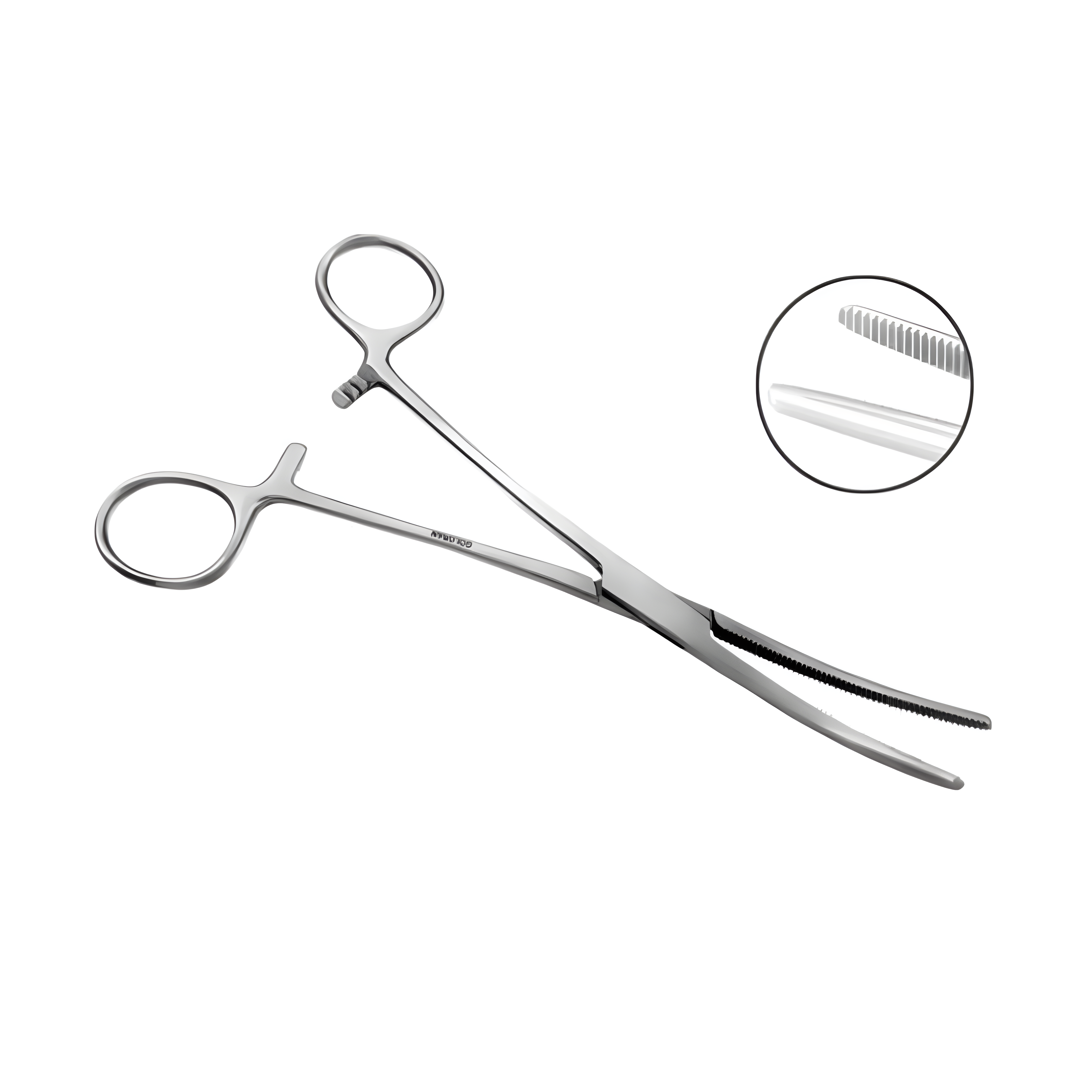 Pinça Rochester Carmalt Curva 18 cm ABC