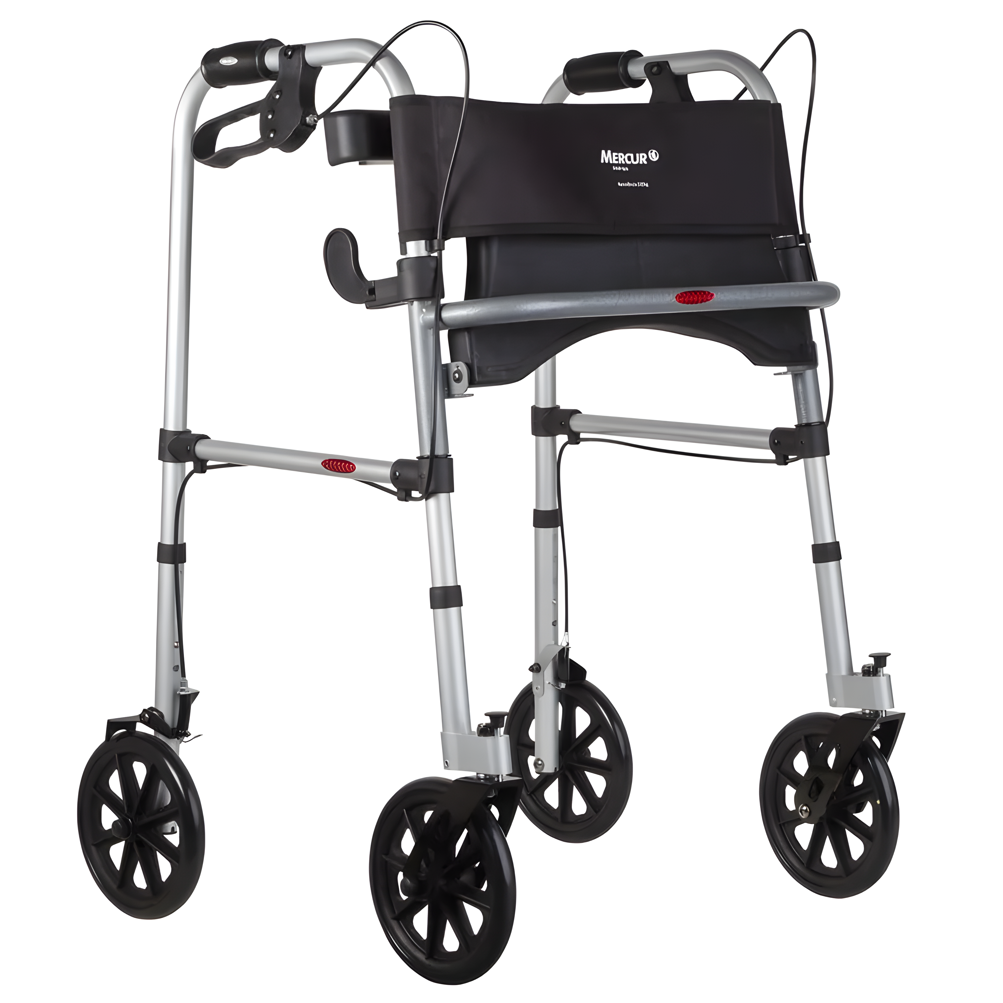 Andador com 4 Rodas e Assento BC1550 - Mercur