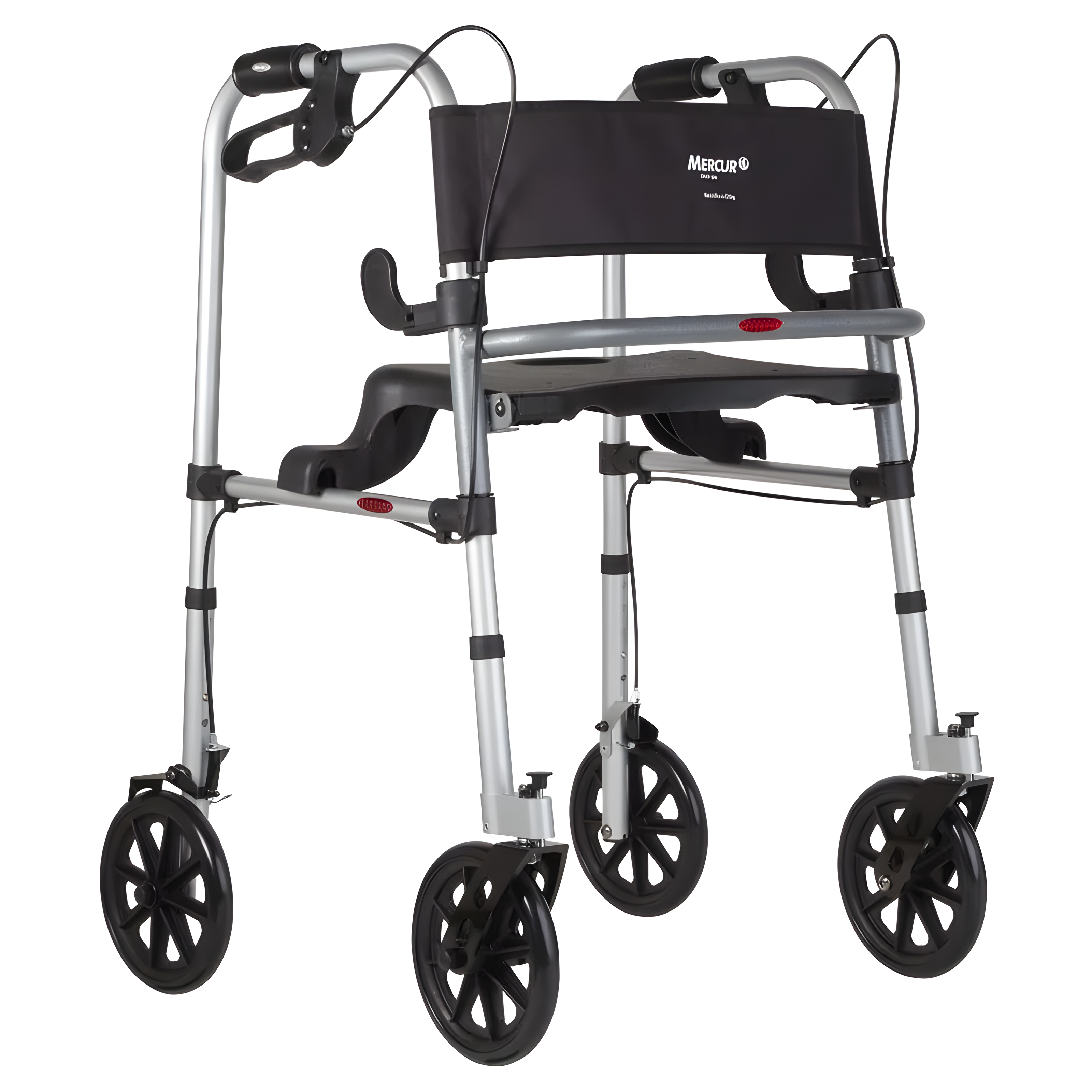 Andador com 4 Rodas e Assento BC1550 - Mercur