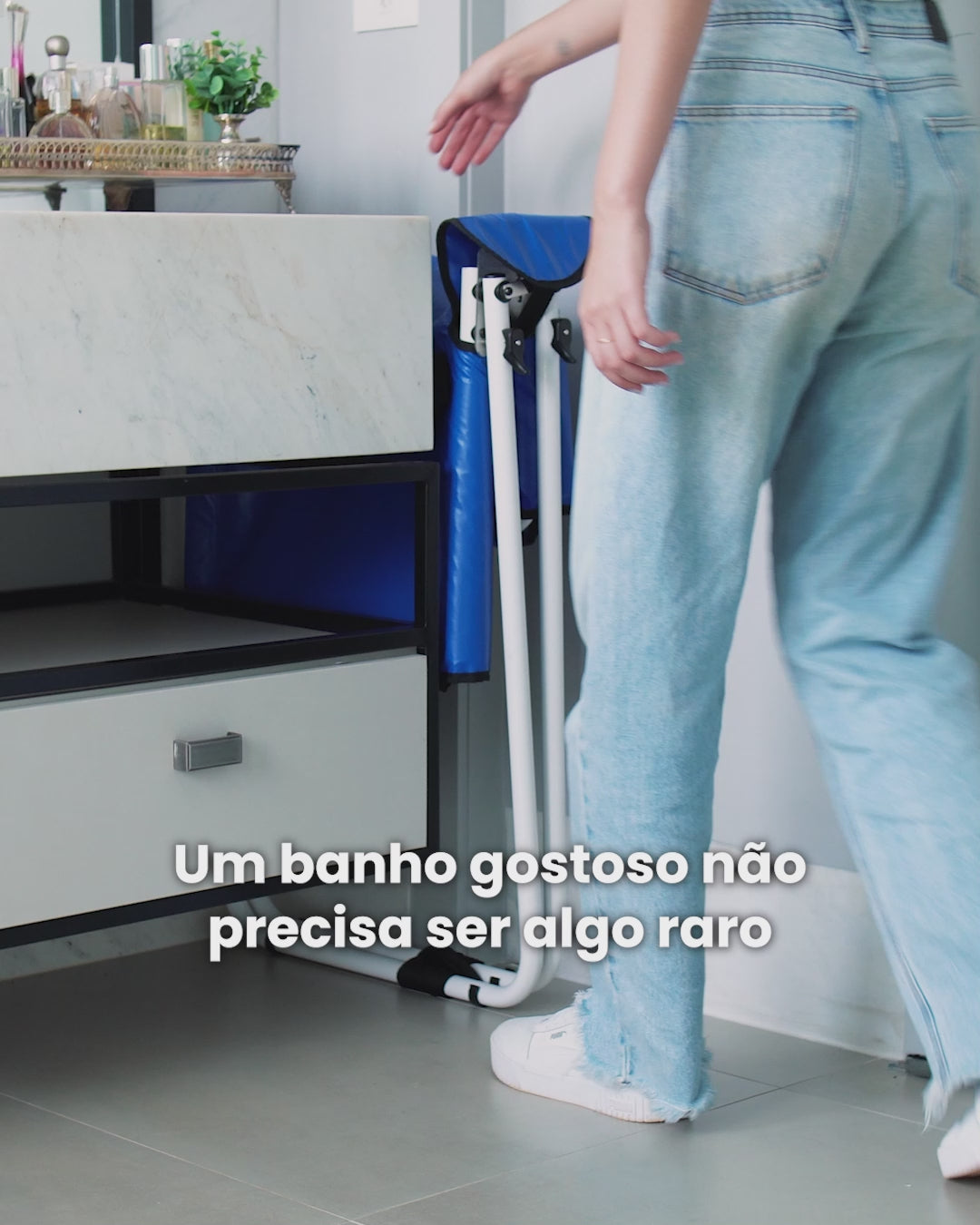 Cadeira de Banho Infantil H2 Concha Ortobras