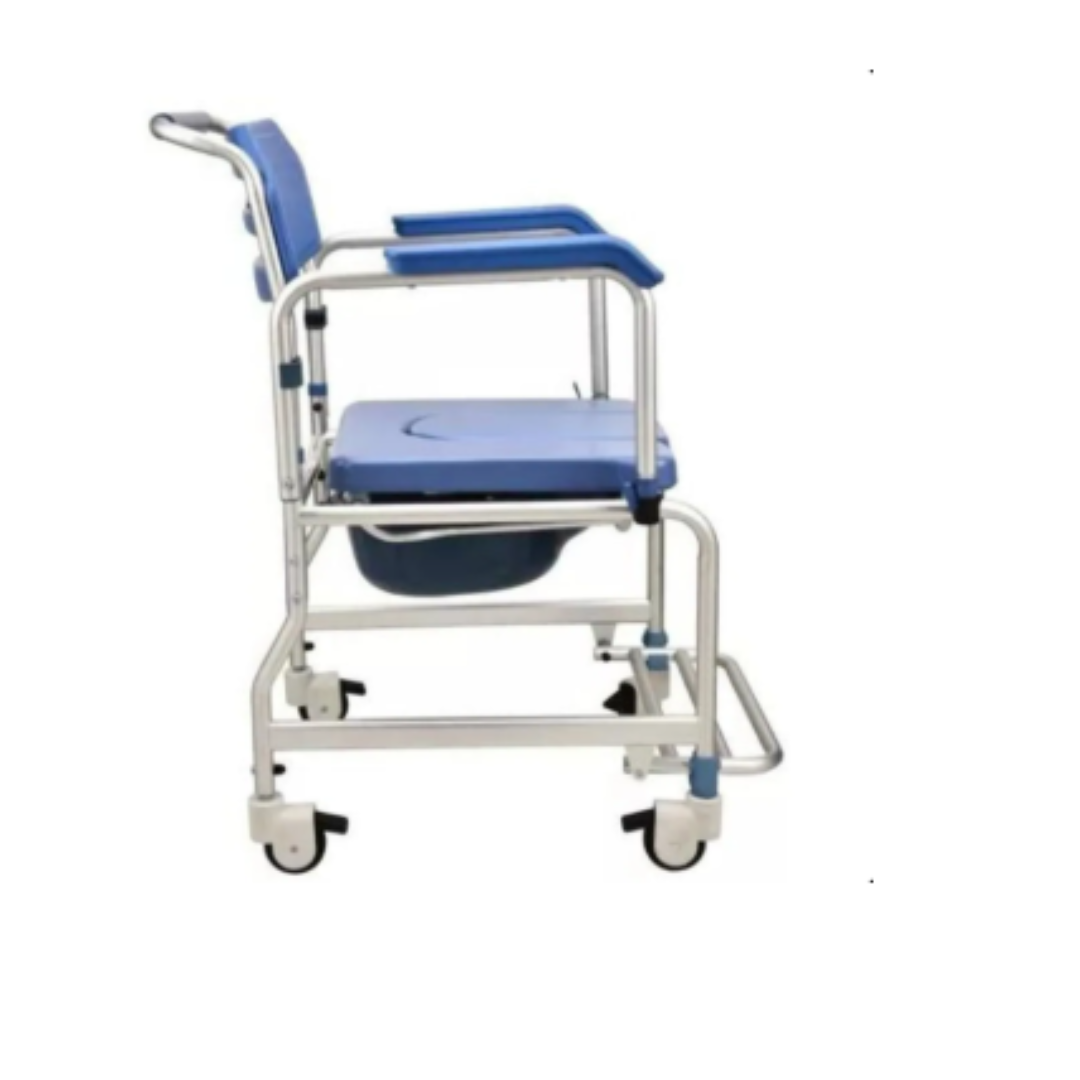 Cadeira de Banho Pro400 Higiênica Dobrável em Alumínio (150kg) - Procirurgica