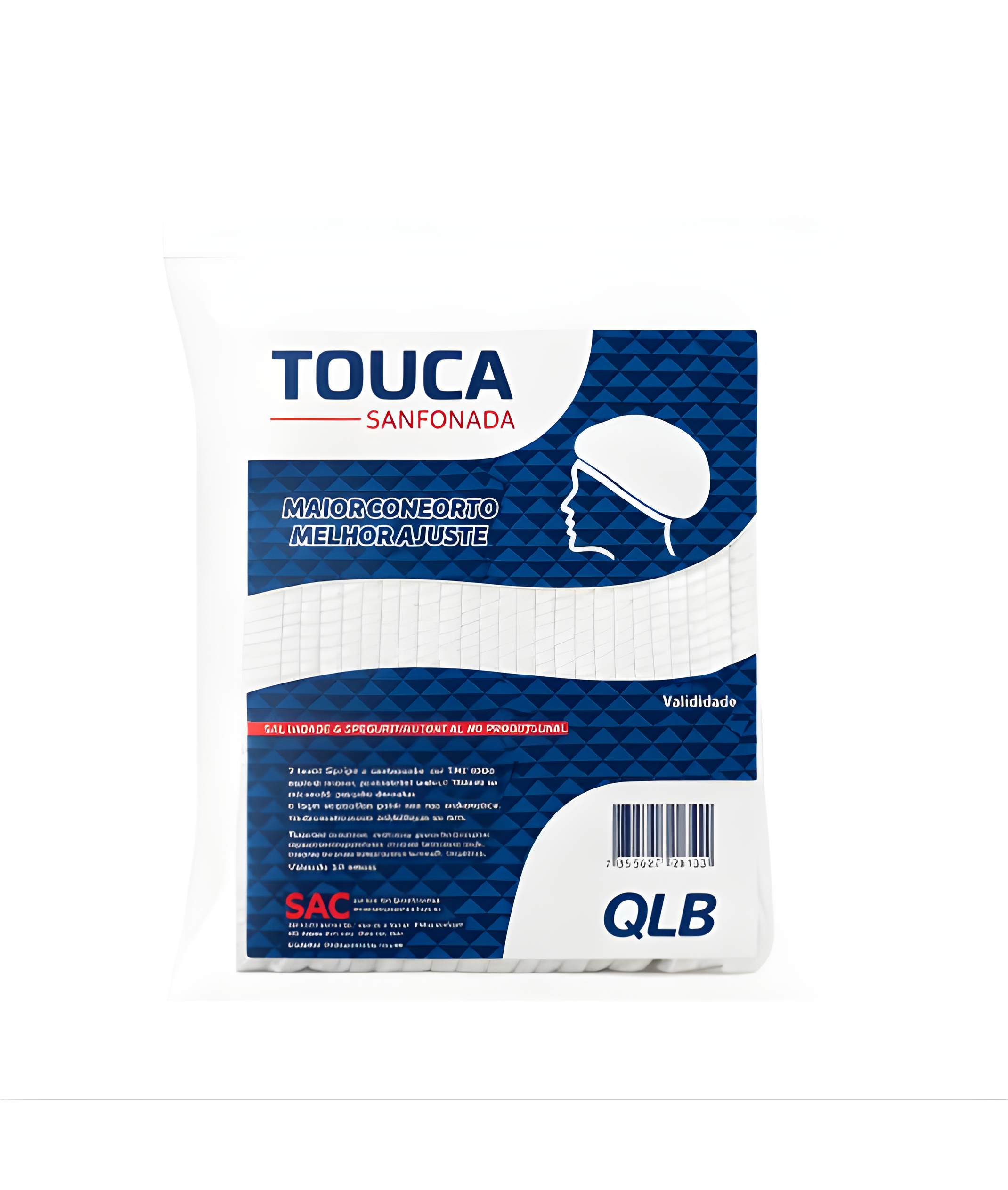 Touca Descartável C/ 100un - SSPLUS - Qualybless