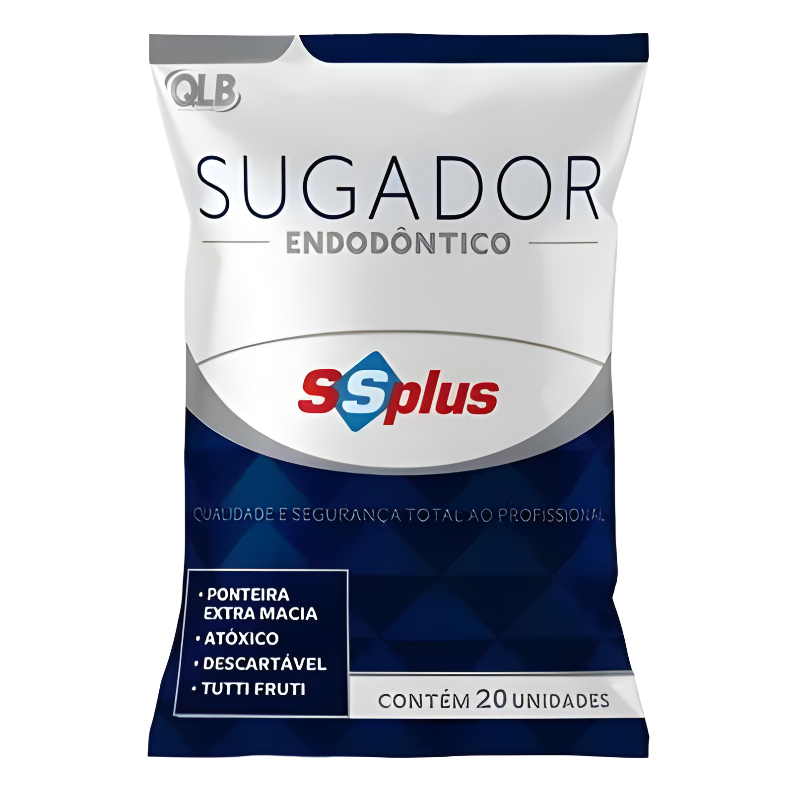 Sugador Endodôntico C/20Un (Dreno Endodôntico) - Ssplus