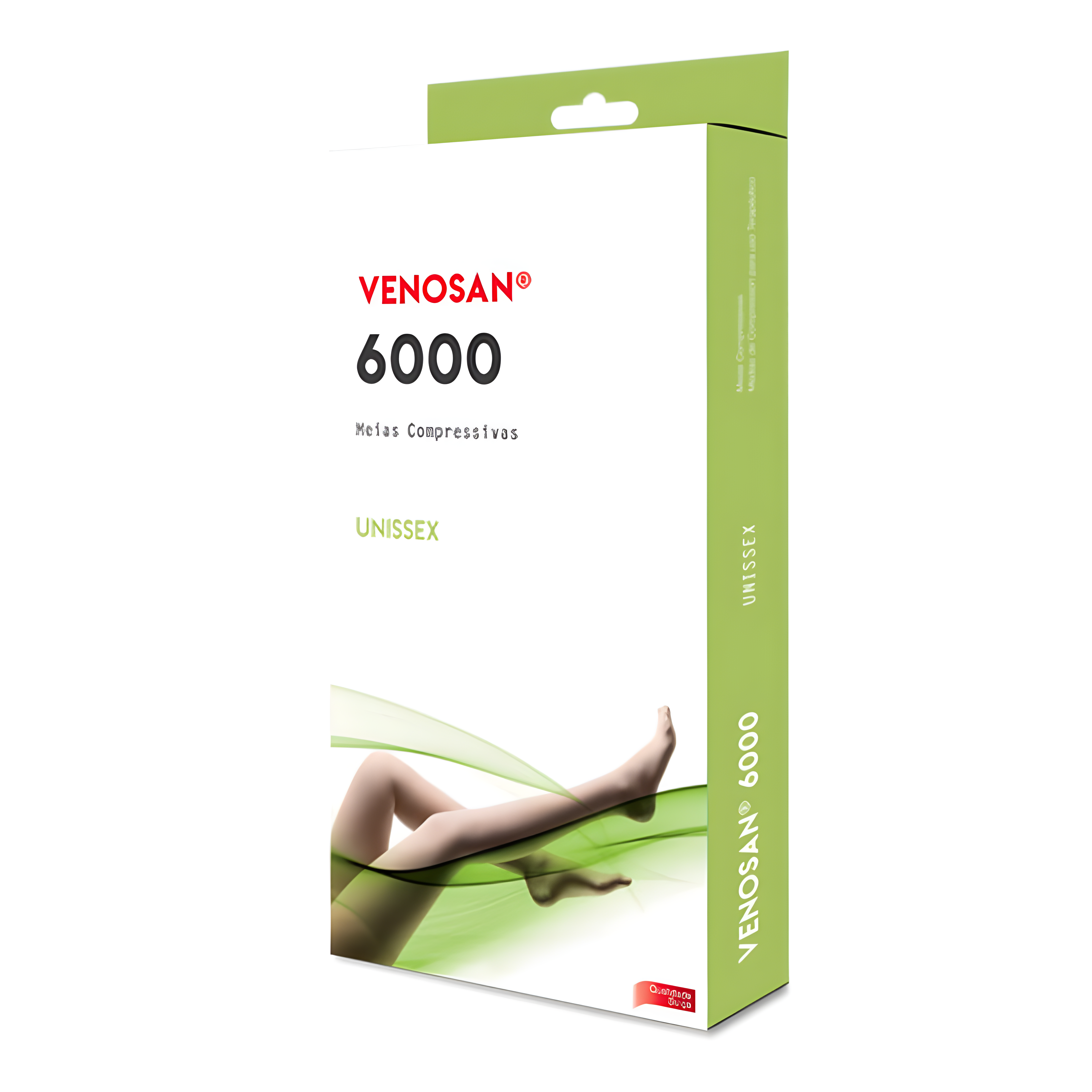 Meia de Compressão 3/4 Venosan 6000 20-30 mmHg Bege + E-book
