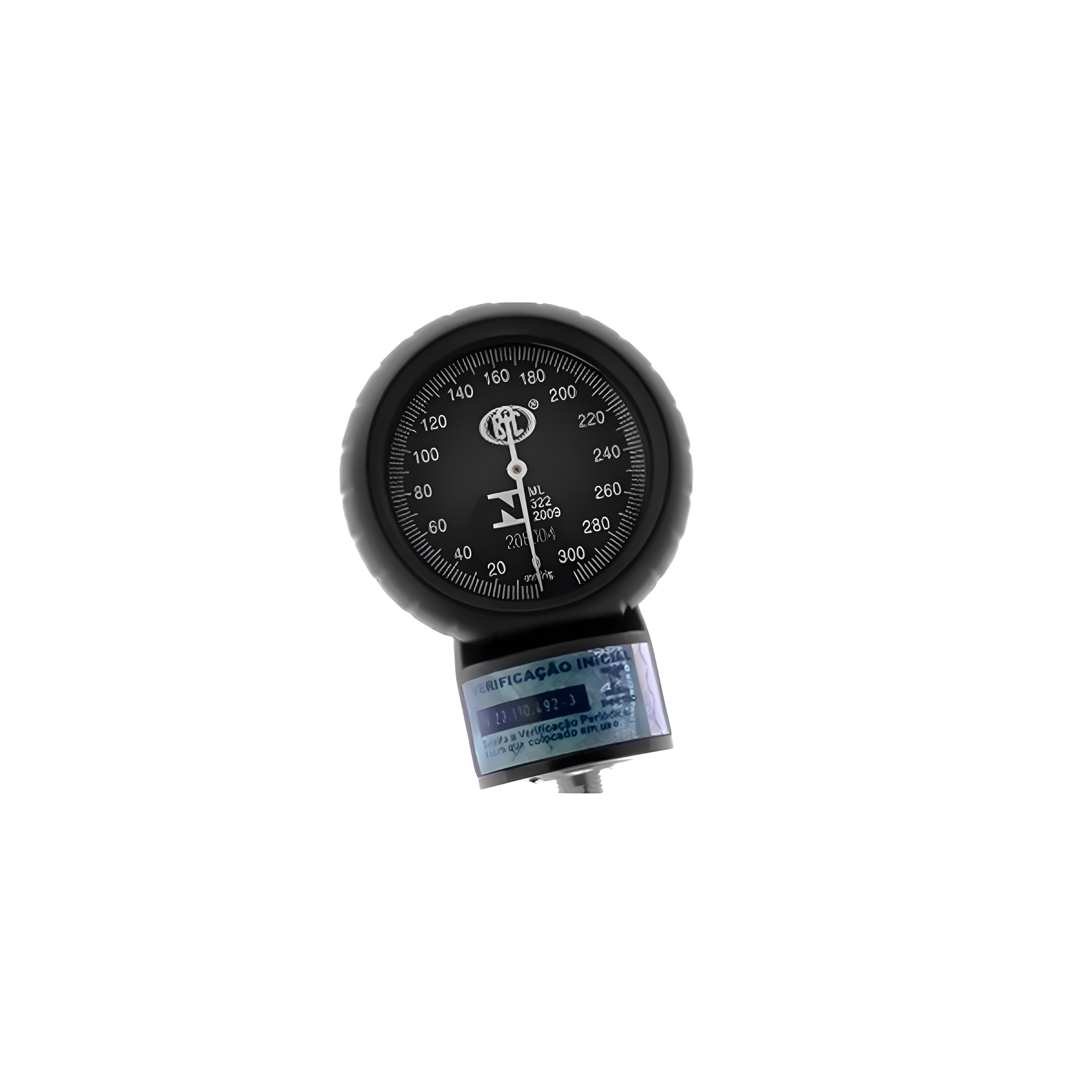 Aparelho de Pressão Adulto Nylon c/Velcro Preto - Bic