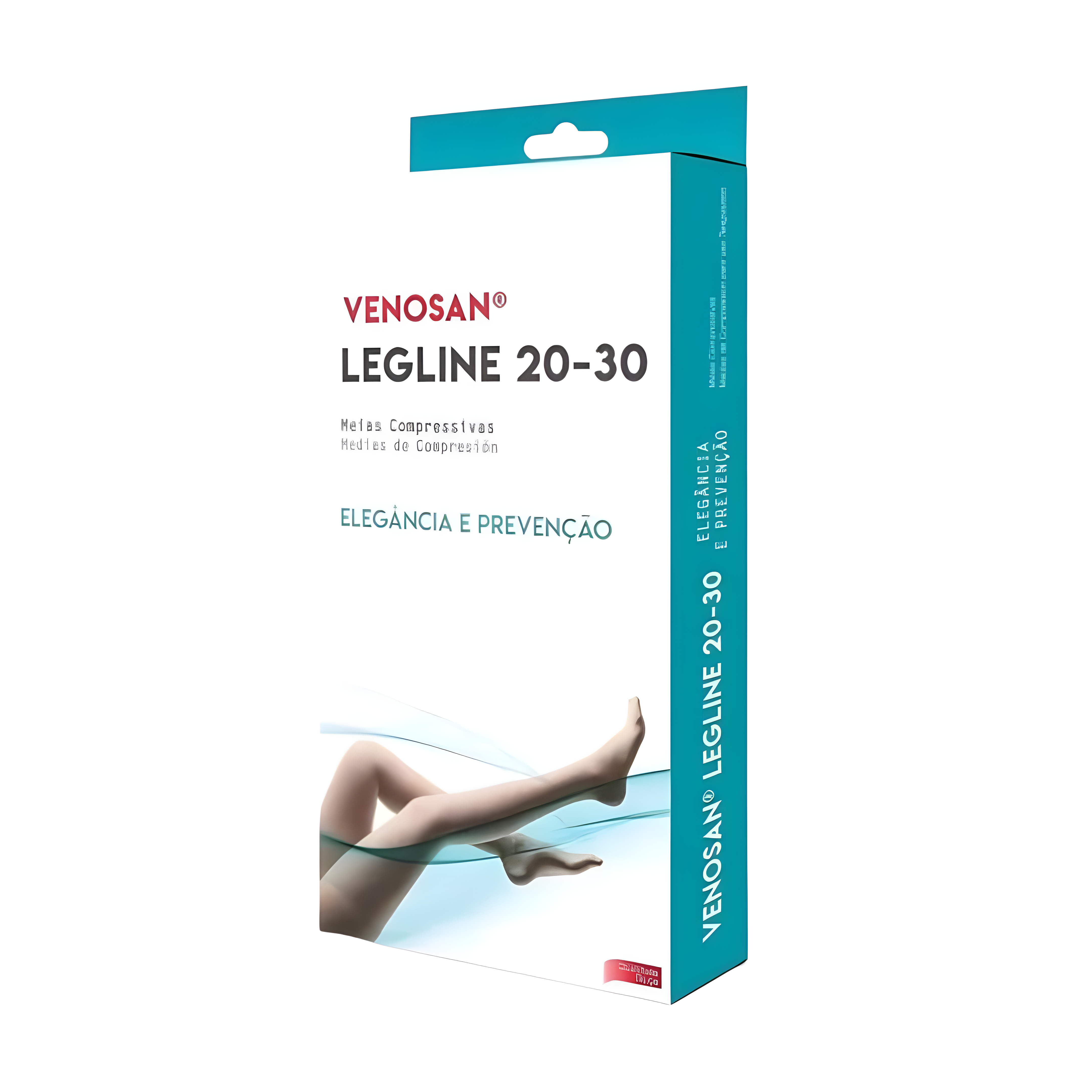 Meia de Compressão 7/8 Venosan Legline 20-30 mmHg Olinda + E-book