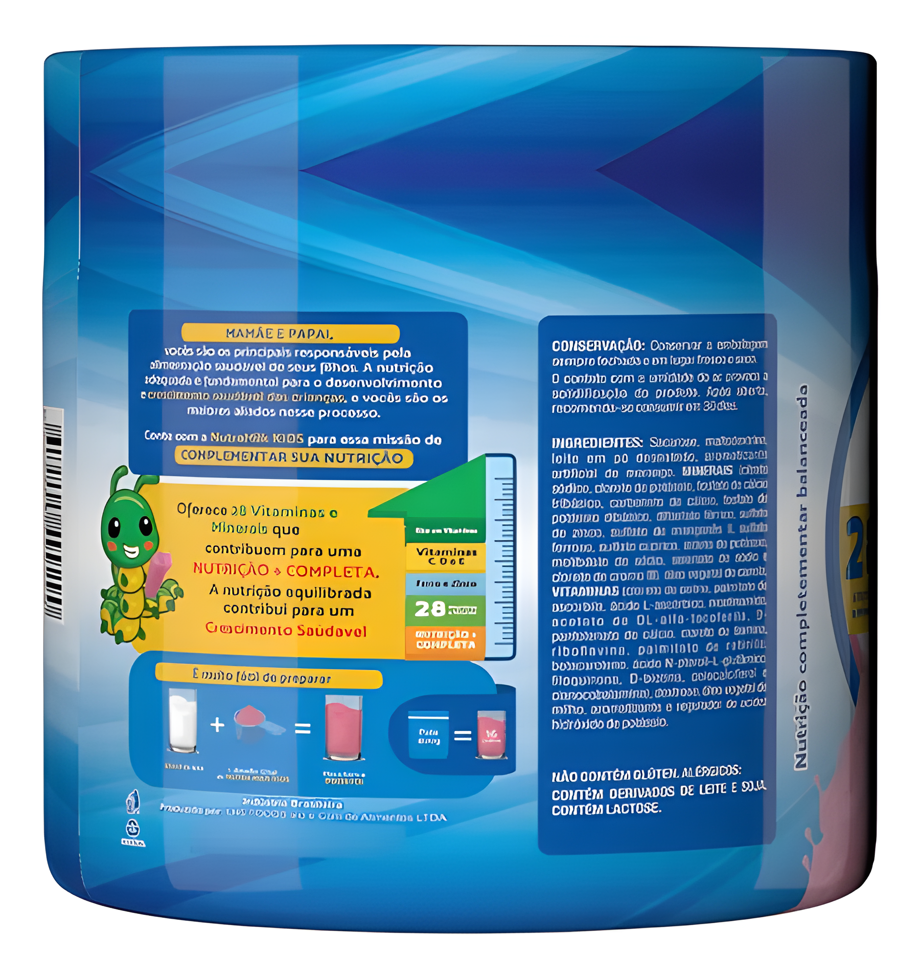 Nutra Milk Complemento Alimentar Infantil 400g - LHS Foods