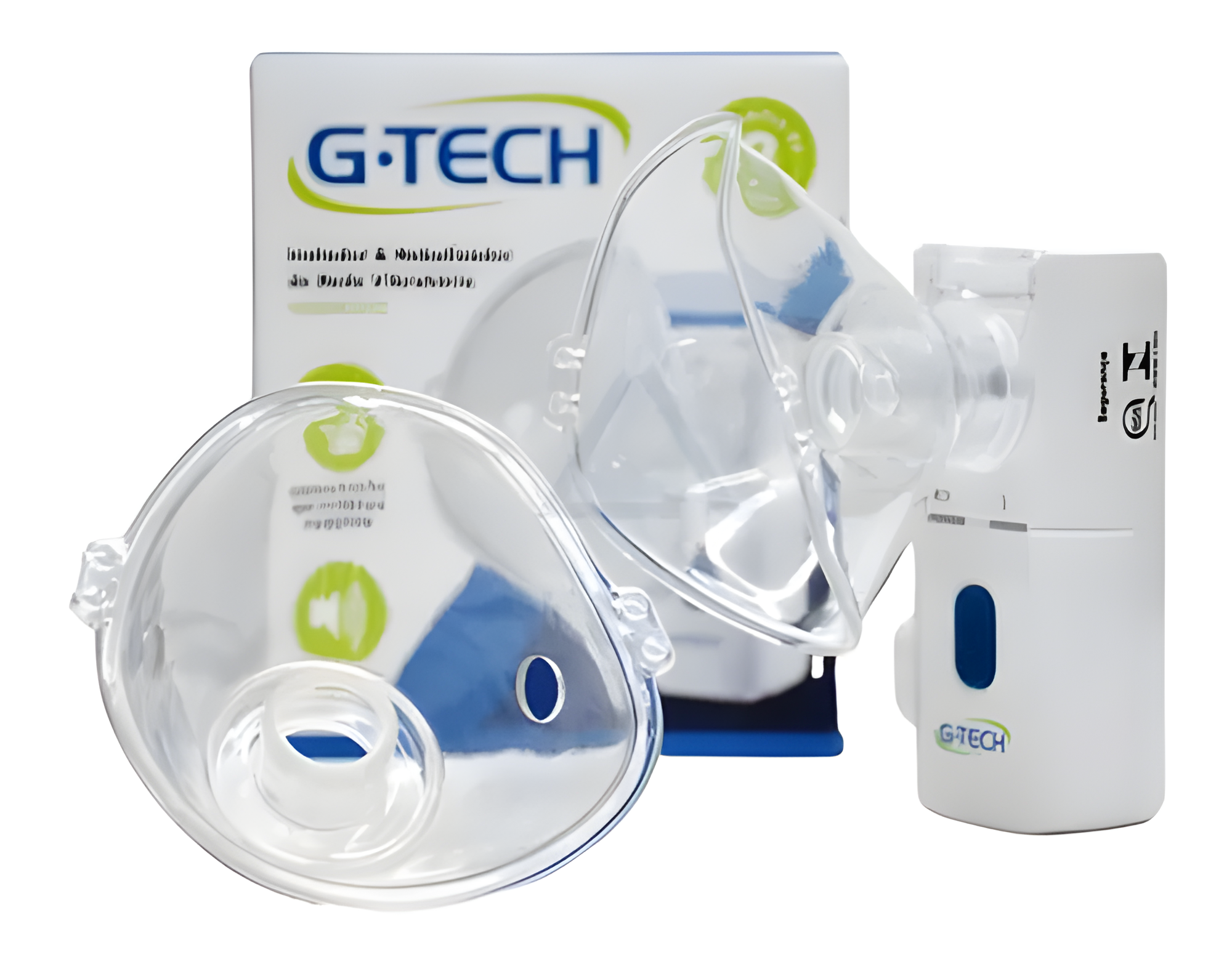 Inalador Nebulizador Portátil Modelo Nebmeshi G-Tech