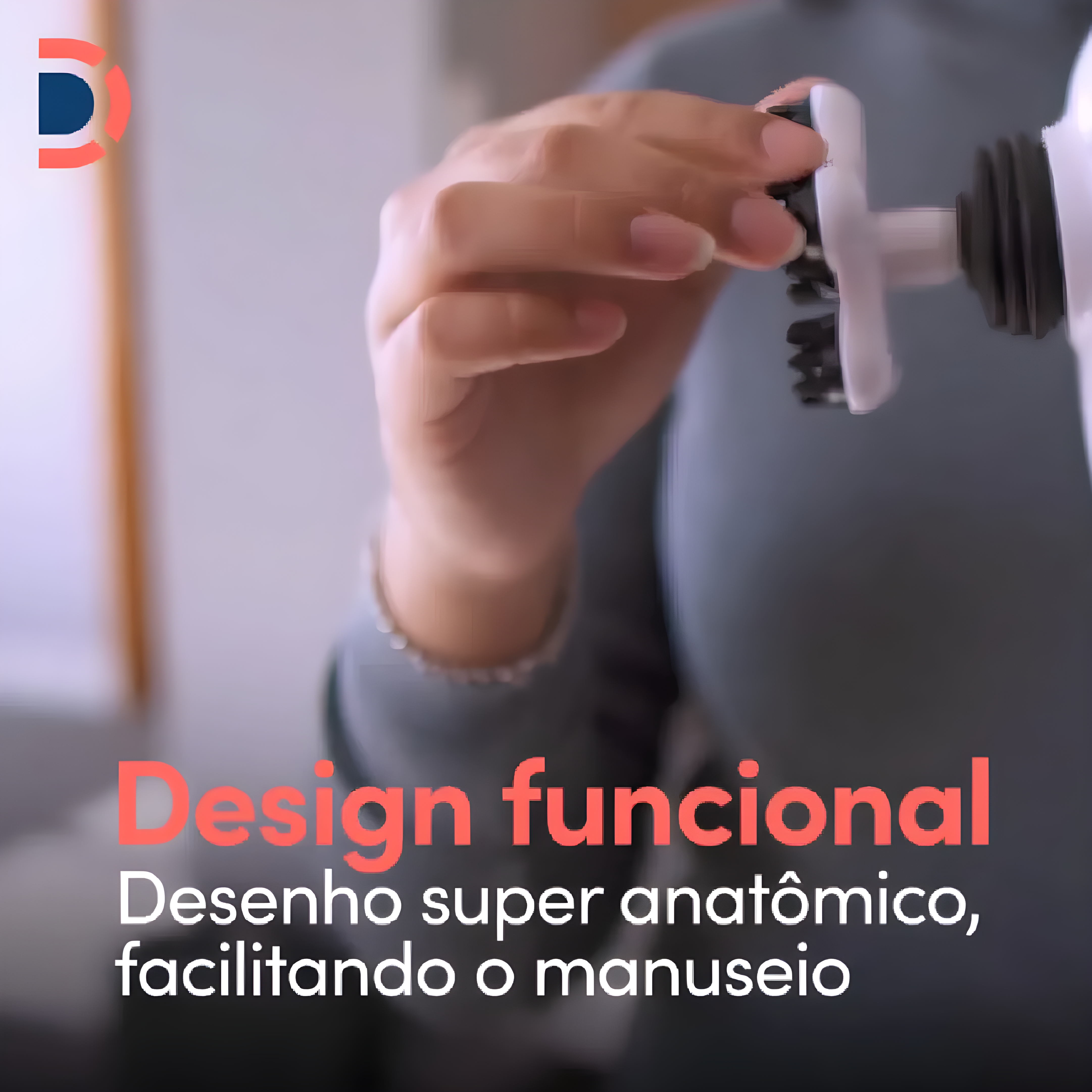 Massageador Corporal Hammer 127V - Dellamed