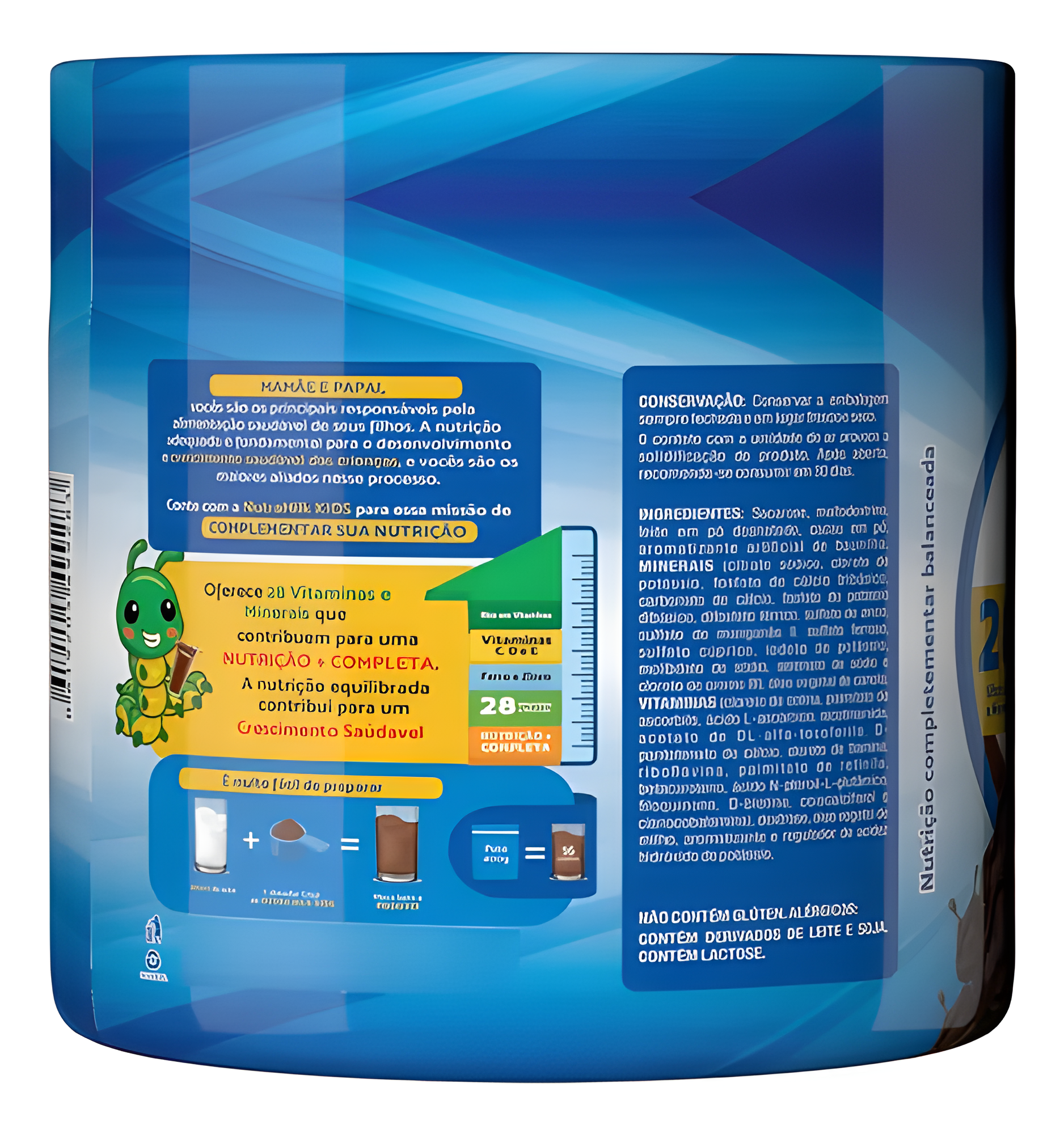 Nutra Milk Complemento Alimentar Infantil 400g - LHS Foods
